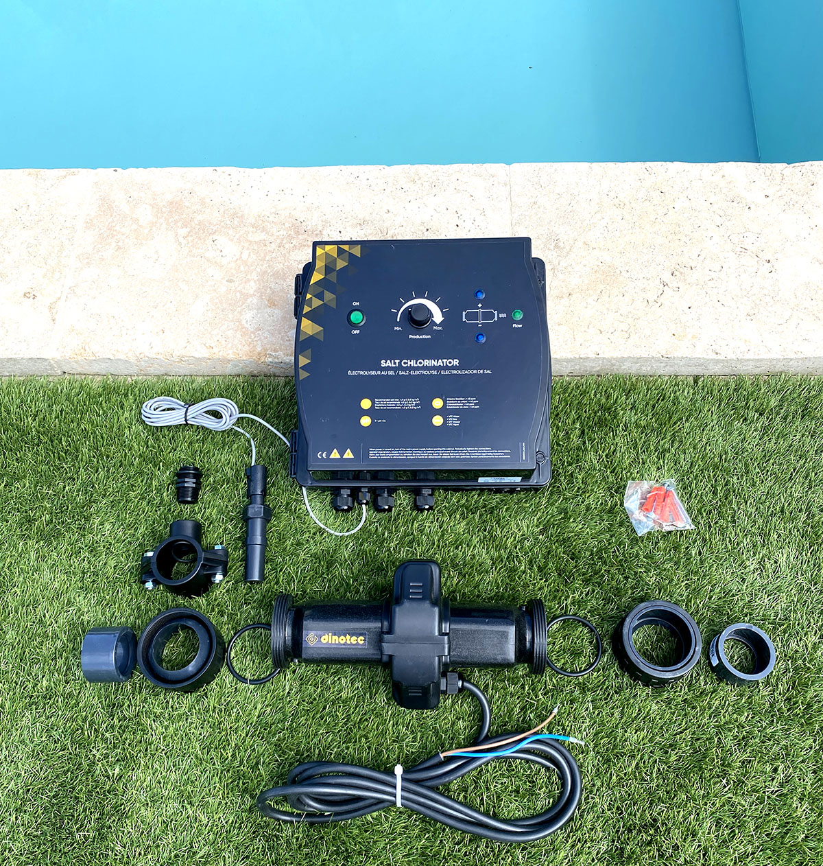 ÉLECTROLYSEUR AU SEL DE PISCINE