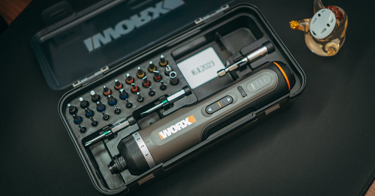 découvrez des alternatives efficaces à la visseuse automatique pour plaques de plâtre, adaptées à tous vos besoins de bricolage avec facilité et précision.